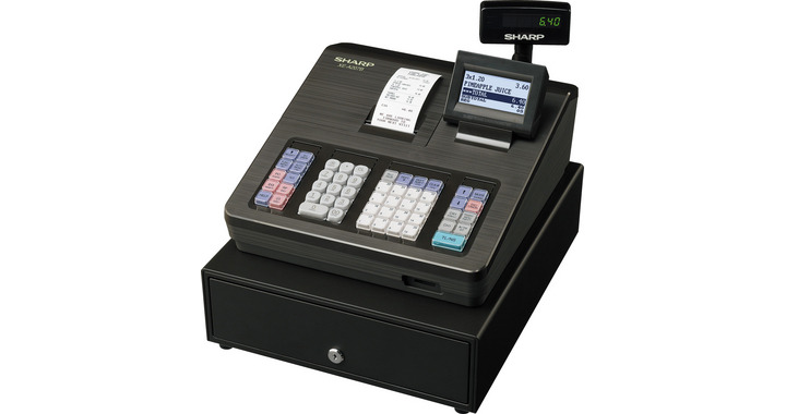 SHARP XE-A207B Cash Register - Mid-level Cash Register for Retail & Hospitality